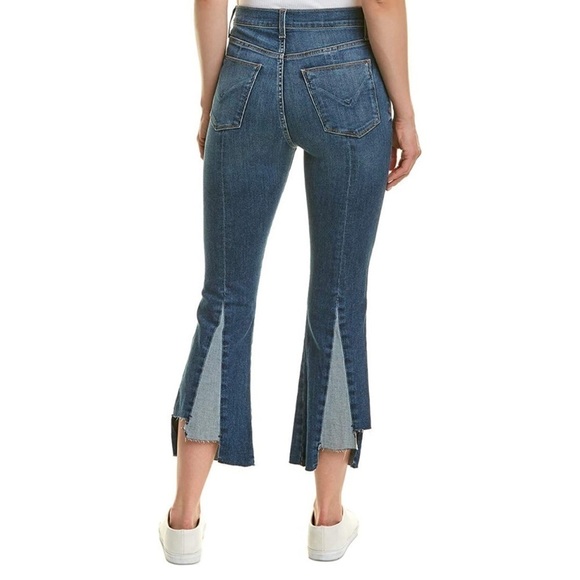 Hudson Holly High Rise Crop Flare Jeans